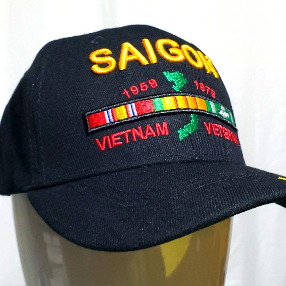 "Saigon" Vietnam Veteran Hat - Picture 3 of 4